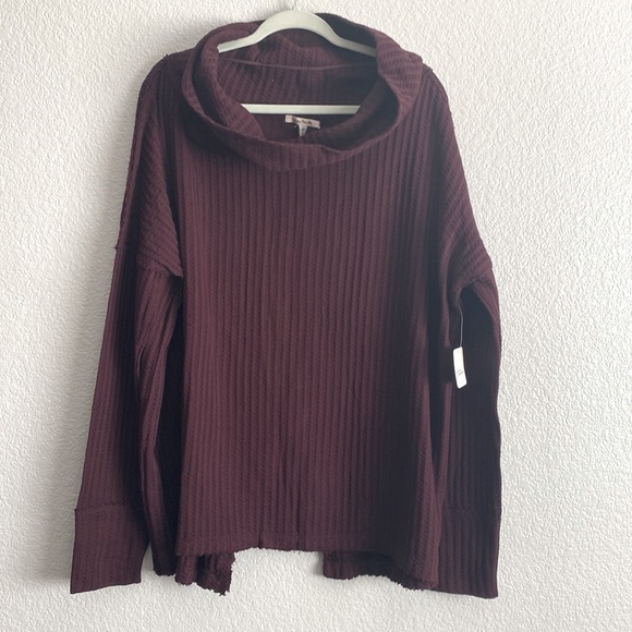 Free People Juicy Long Sleeve Top Date Night Size Large - Picture 2 of 12